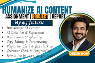 edit and humanize your ai content, proofread, format, and check plagiarism