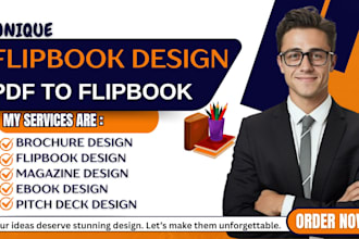 design or convert your PDF to flipbook, digital magazine, flipsnack, brochure