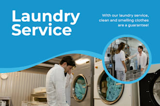 create a laundry and dry cleaning services website