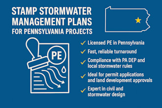 stamp stormwater management plans for pennsylvania projects