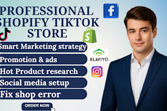 setup shopee tiktok shop shopify dropshipping marketing shopify tiktok store seo