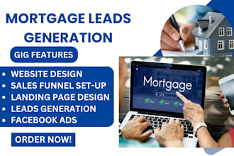 mortgage leads mortgage website mortgage landing page