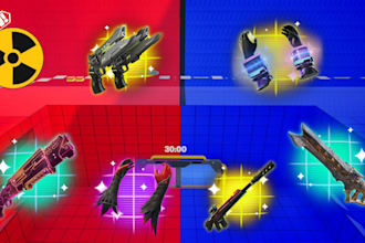 create red vs blue map similar to typical gamers map