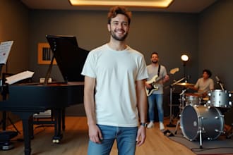 be your male worship singer, sing real soul in your track
