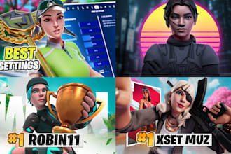 design a professional fortnite thumbnails