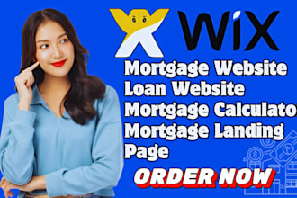 build mortgage website, mortgage calculator, loan website, mortgage landing page