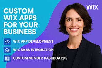 create and integrate custom wix apps for your business, wix saas