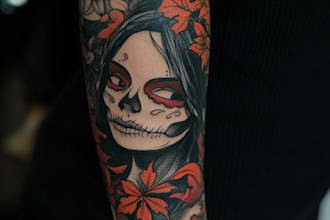 design custom ornamental tattoo for you