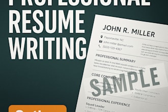 write a professional military to civilian resume that gets results