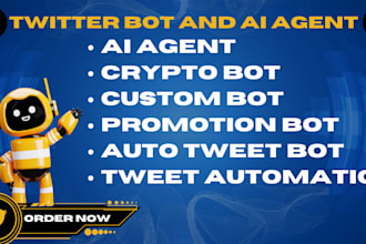 do custom twitter bot ai agent tweet automation open ai chatgpt grok ai