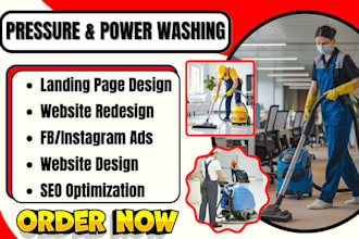 pressure washing, soft washing , jet, gutter, junk removal power washing website