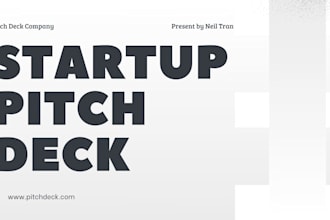design a modern pitch deck for fundraising saas startups investor ready pitch