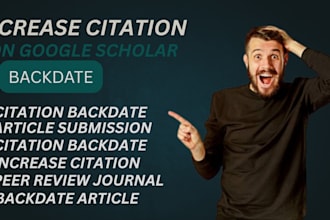 increase your article citations in a top ranked google scholar index journal