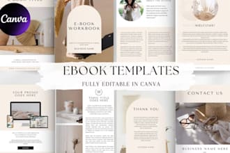 canva fitness guide mindfulness ebook selfhelp workbook PDF lead magnet template