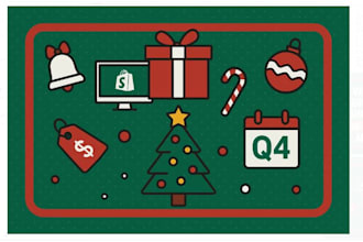 design a high converting shopify store for black friday, christmas and q4 sales