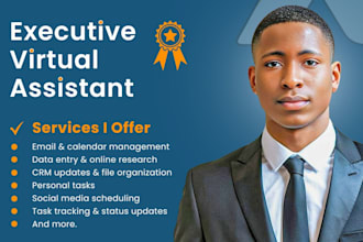 be your long term personal administrative executive virtual assistant