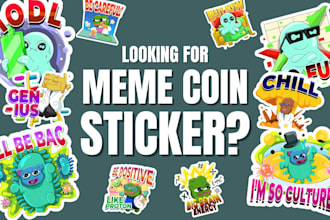 create a custom sticker pack for you