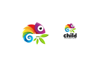 design awesome playful child center logo