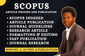 write format publish  articles in scopus ssci sci indexed peer reviewed journal