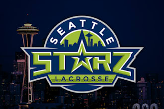 design amazing super lacrosse team logo