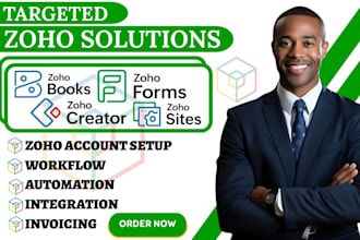 setup zoho book zoho forms zoho salesiq zoho creator zoho sites zoho dataprep
