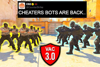 build ai game bot, game bot, video game bot, cheated bot, ai chatbot, mini bot