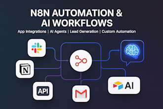 do automation with n8n, n8n agent, ai agent, app integration, ai automation, n8n