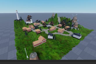 build a detailed and realistic roblox map as your expert map designer