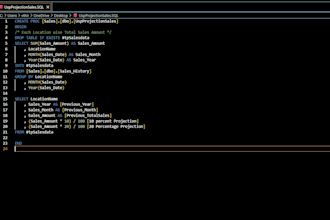 design, develop, optimize, and manage your sql database and queries