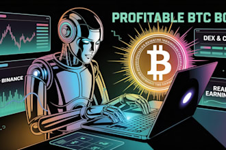 setup profitable bitcoin bot, bitcoin trading bot, real earning app, dex, cex