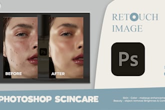 retouch your photo beauty, fashion, and product