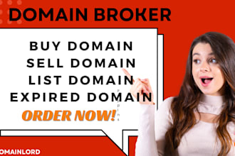 domain broker, domain manager, domain agent, domain researcher and  subdomain