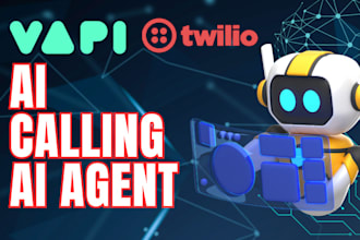 setup vapi ai calling agent ai voice agent twilio google sheet make com ghl n8n