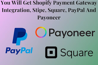 stripe or paypal payment gateway integration into your site