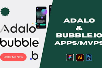 build your nocode bubble adalo buildfire saas mvp mobile app