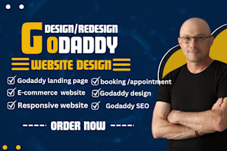 develop godaddy website design ,godaddy booking website,godday business website