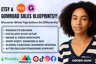 etsy shop set up gumroad etsy digital products etsy pod etsy sales etsy seo