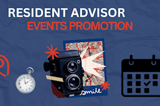 organic eventbrite promotion, resident advisor event, ra interested audience