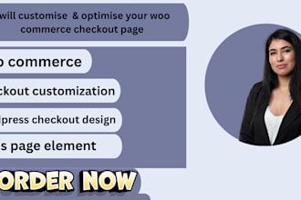 customise and optimise your woo commerce checkout page