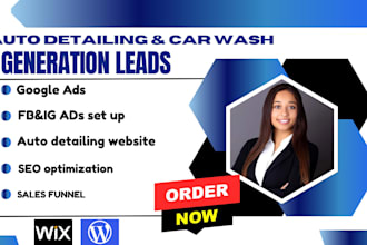 do auto detailing car detailing wash car rental leads generation