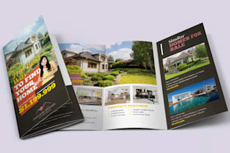 design property real estate brochure property listing marketing materials flyer