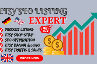 fix and improve your etsy listing SEO to boost visibility to increase sales