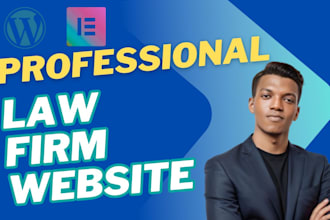 design responsive, mobile friendly law firm wordpress website