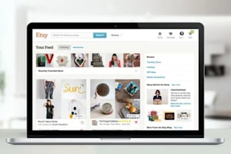 set up etsy digital products shop, etsy SEO listing, etsy digital product design