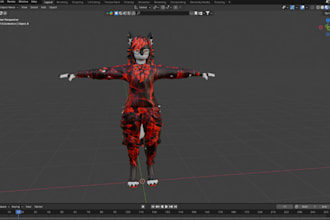 create, rig, and customize 3d vrchat, vrc, furry, nsfw, vtuber, and VR avatars