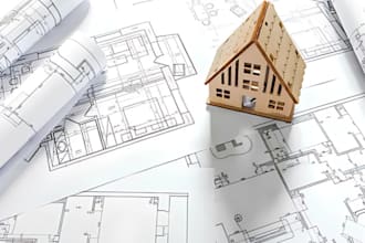 draw home renovation, building renovation, architectural draw for city permit