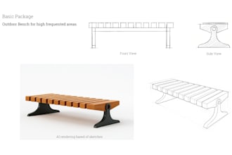 develop product design concepts and visualizations for your idea