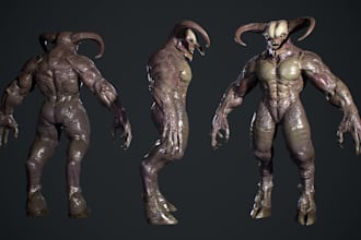 accurate port 3d game models file into ue5,dayz game,retexture, retopology,rig3d