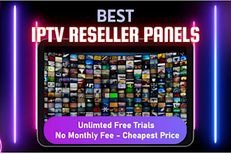 provide restreaming live channel iptv credit m3u playlist reseller panel