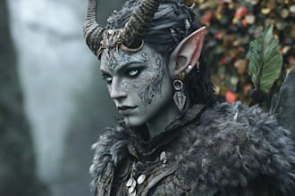 make fantasy character art and fantasy character art